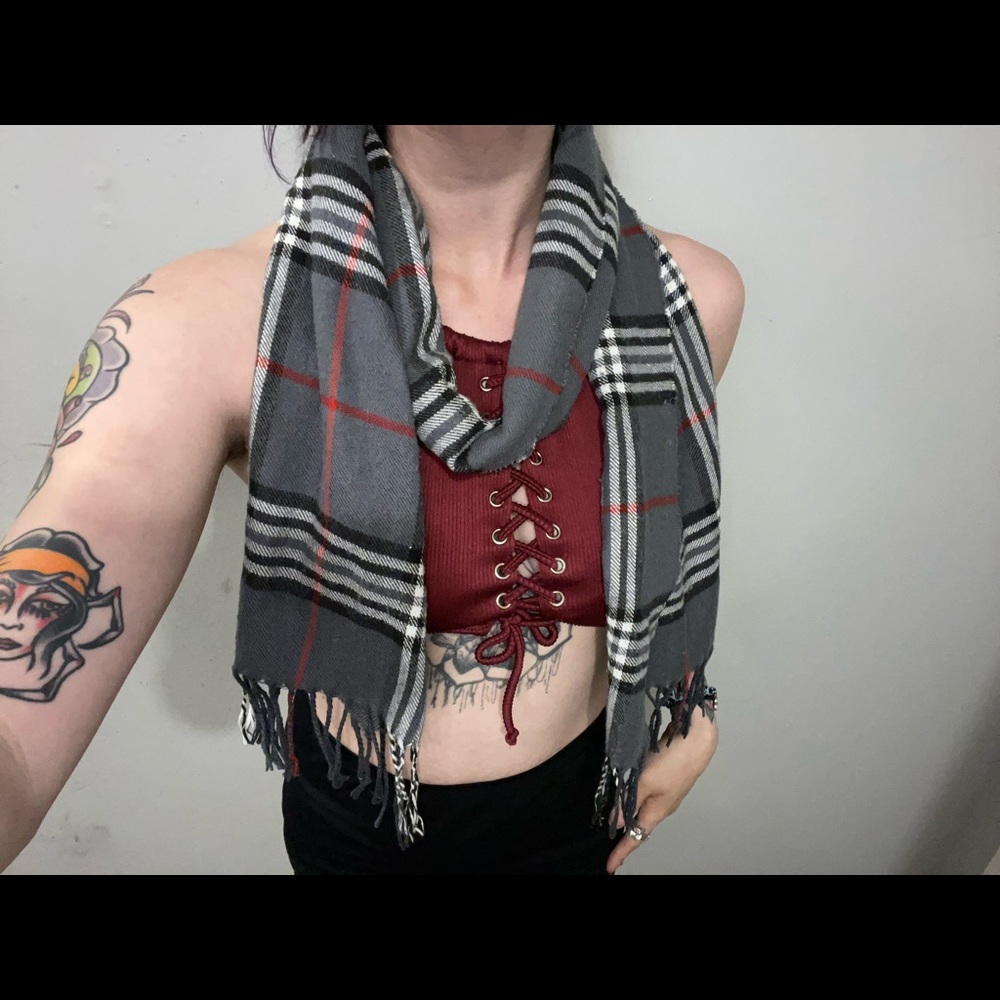 Plaid Scarf